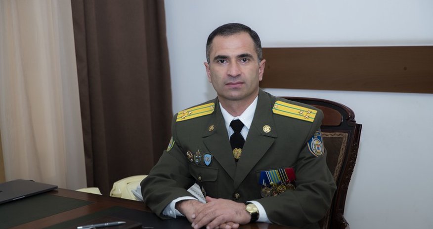 Ermənistan Sərhəd Qoşunlarının komandanı vəzifəsindən azad edilib Ermənistan Sərhəd Qoşunlarının komandanı vəzifəsindən azad edilib