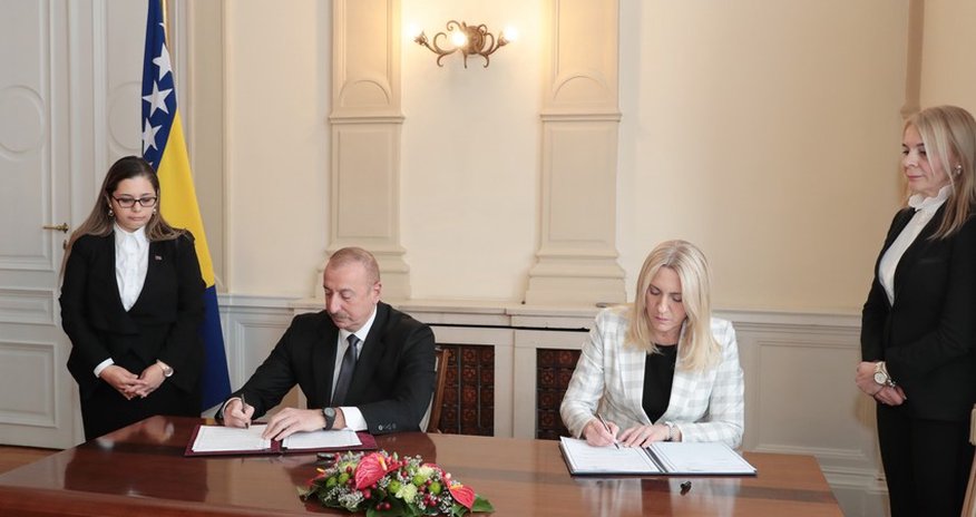 Azerbaijan, Bosnia and Herzegovina sign Declaration on strategic partnership Azerbaijan, Bosnia and Herzegovina sign Declaration on strategic partnership