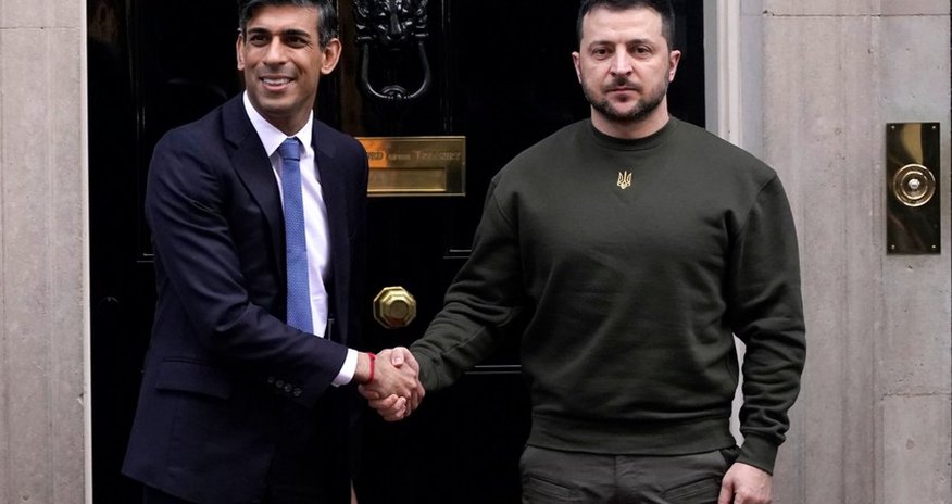 Zelenskyy, Sunak discuss fight against Russia Zelenskyy, Sunak discuss fight against Russia