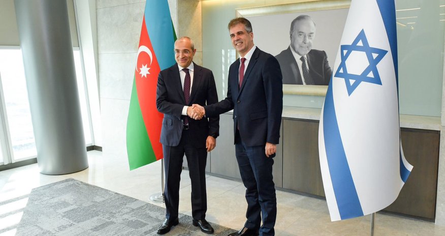 Azərbaycanla İsrail arasında iqtisadi əməkdaşlıq və perspektiv layihələr müzakirə edilib Azərbaycanla İsrail arasında iqtisadi əməkdaşlıq və perspektiv layihələr müzakirə edilib