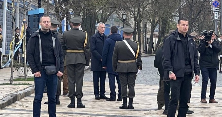 NATO Secretary General arrives in Kyiv NATO Secretary General arrives in Kyiv