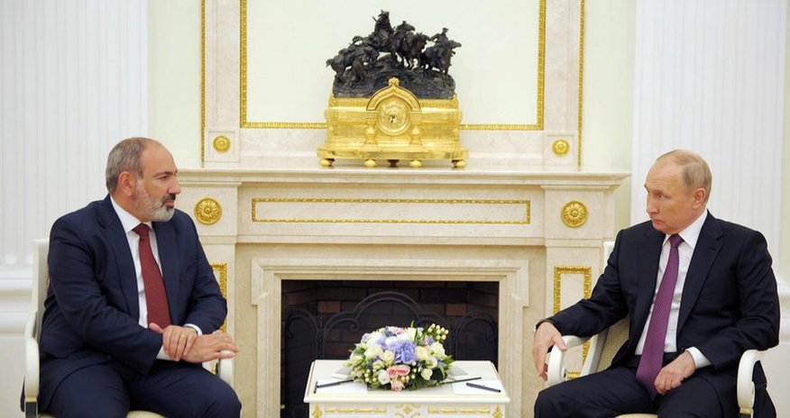 Putin and Pashinyan discuss regional situation Putin and Pashinyan discuss regional situation
