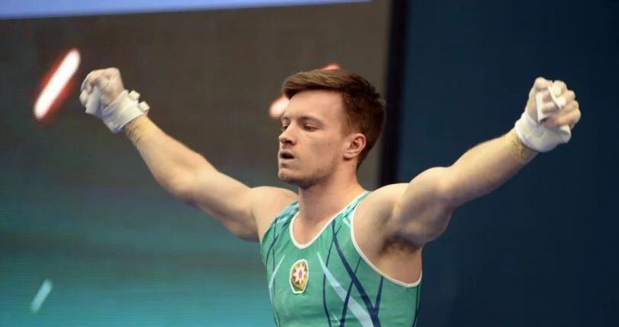 Gimnastımız Qahirədə keçirilən Dünya Kubokunda qızıl medal qazanıb Gimnastımız Qahirədə keçirilən Dünya Kubokunda qızıl medal qazanıb