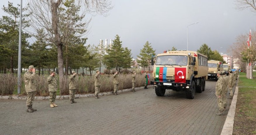 Türkiyədə Azərbaycan hərbçilərinin qarşılanma mərasimi keçirilib Türkiyədə Azərbaycan hərbçilərinin qarşılanma mərasimi keçirilib