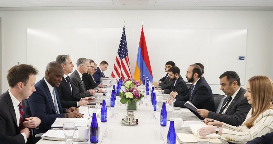 Blinken meets Armenian FM in Washington Blinken meets Armenian FM in Washington