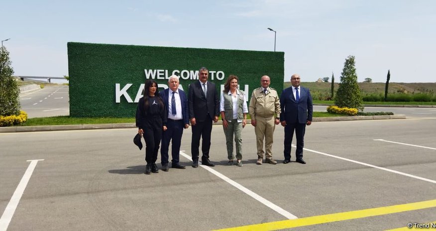 Sülhün Kökləri təşkilatının təsisçisi Qarabağa səfər edib - FOTO Sülhün Kökləri təşkilatının təsisçisi Qarabağa səfər edib - FOTO