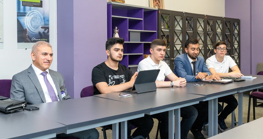 Azercell Held a Meeting with the ADA School Students Azercell Held a Meeting with the ADA School Students
