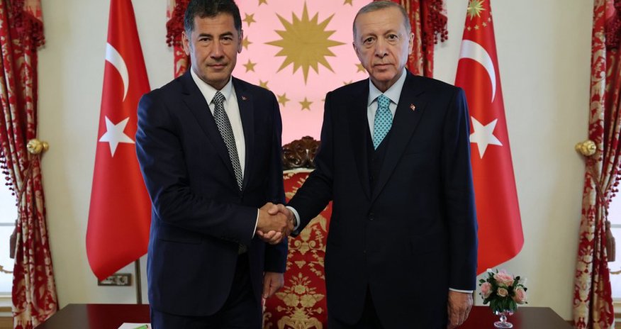 Erdogan thanks Sinan Ogan Erdogan thanks Sinan Ogan