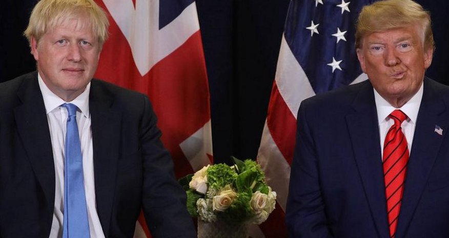 Джонсон и Трамп обсудили войну в Украине Джонсон и Трамп обсудили войну в Украине