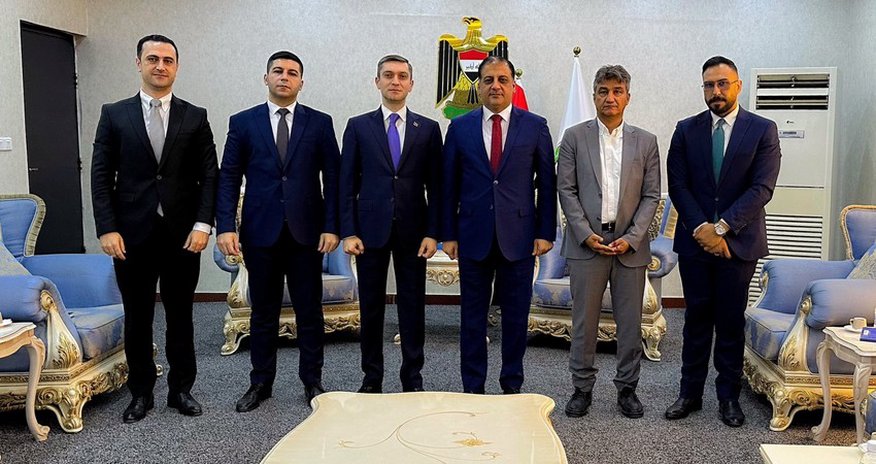 Azərbaycanla İraq arasında gənclər və idman sahələrində əməkdaşlıq müzakirə edilib Azərbaycanla İraq arasında gənclər və idman sahələrində əməkdaşlıq müzakirə edilib