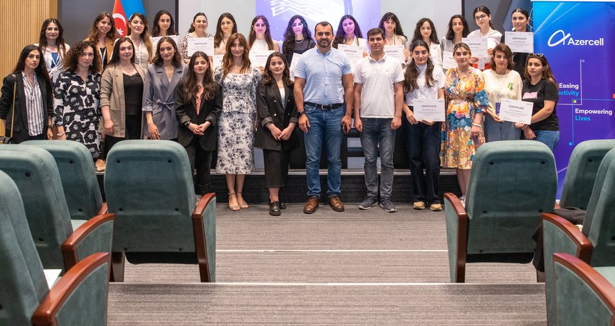"Her Improvement" project supported by Azercell encouraged young women to create a tech startup "Her Improvement" project supported by Azercell encouraged young women to create a tech startup