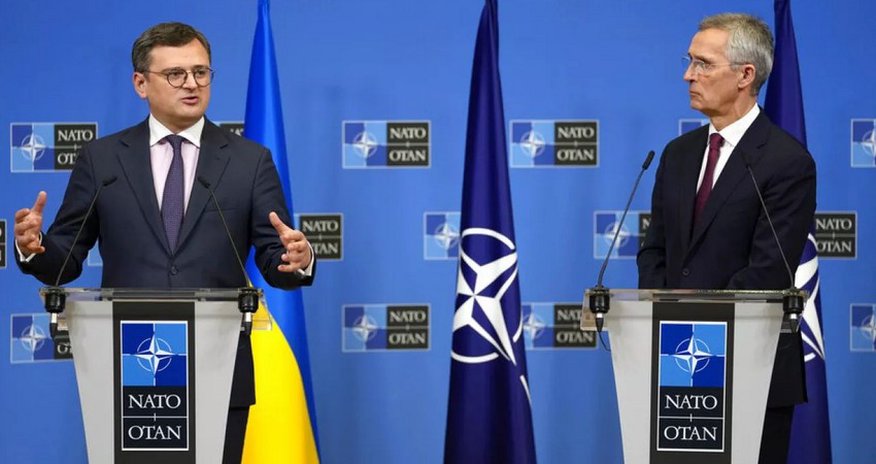 Kuleba, Stoltenberg mull possible content of NATO’s decision regarding Ukraine’s membership perspective Kuleba, Stoltenberg mull possible content of NATO’s decision regarding Ukraine’s membership perspective