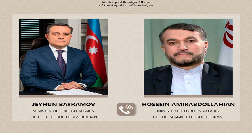 Azərbaycan və İran XİN rəhbərləri münasibətlərin cari vəziyyətini müzakirə edib Azərbaycan və İran XİN rəhbərləri münasibətlərin cari vəziyyətini müzakirə edib