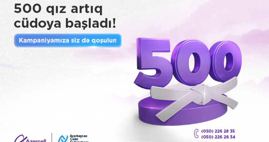 500 girls have started judo classes! 500 girls have started judo classes!