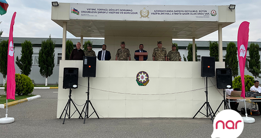 Nar Silahlı Qüvvələr Günü münasibətilə hərbçiləri təbrik etdi Nar Silahlı Qüvvələr Günü münasibətilə hərbçiləri təbrik etdi