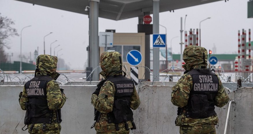 Польша начала усиливать охрану границы с Беларусью Польша начала усиливать охрану границы с Беларусью
