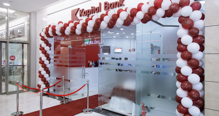 Kapital Bank открыл филиал 28 Mall Kapital Bank открыл филиал 28 Mall