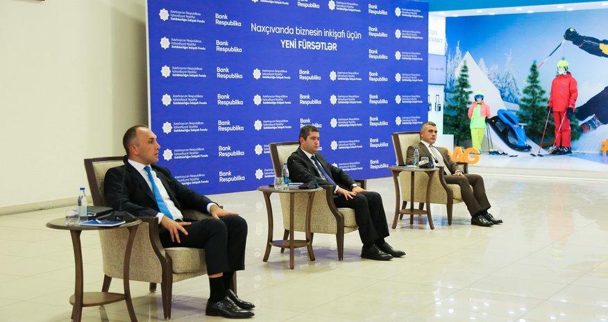 Bank Respublika və Sahibkarlığın İnkişafı Fondu nümayəndələri Naxçıvanda sahibkarlarla görüşdü Bank Respublika və Sahibkarlığın İnkişafı Fondu nümayəndələri Naxçıvanda sahibkarlarla görüşdü