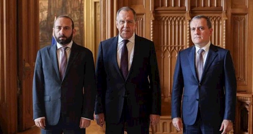 Moskvada üçtərəfli görüş başa çatıb - YENİLƏNİB 2 Moskvada üçtərəfli görüş başa çatıb - YENİLƏNİB 2