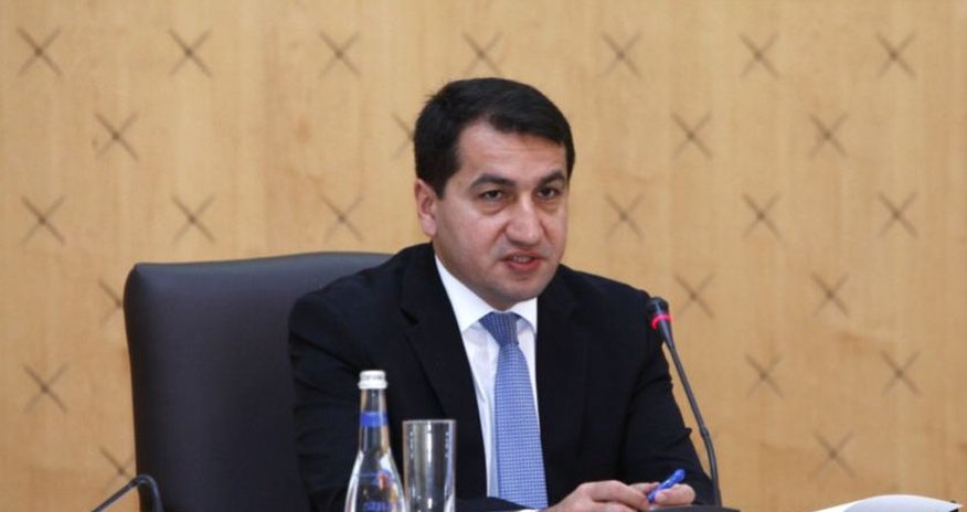 Yerli sakinləri girov kimi istismar etmək şantajdan başqa bir şey deyil - Hikmət Hacıyev Yerli sakinləri girov kimi istismar etmək şantajdan başqa bir şey deyil - Hikmət Hacıyev