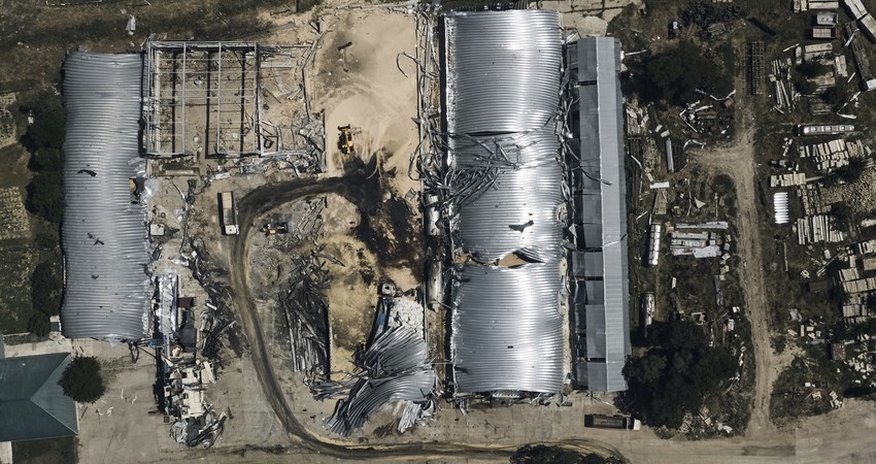 Russia attacks grain storage facilities in Odesa region Russia attacks grain storage facilities in Odesa region