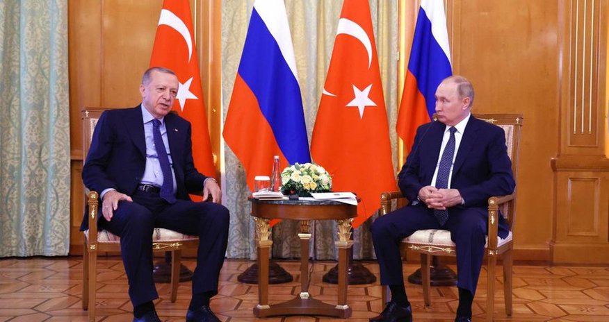 Ərdoğanla Putinin görüşü bitib - Yenilənib Ərdoğanla Putinin görüşü bitib - Yenilənib