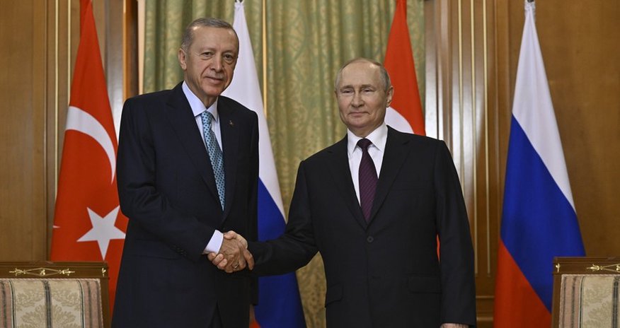 Эрдоган раскрыл подробности встречи с Путиным Эрдоган раскрыл подробности встречи с Путиным