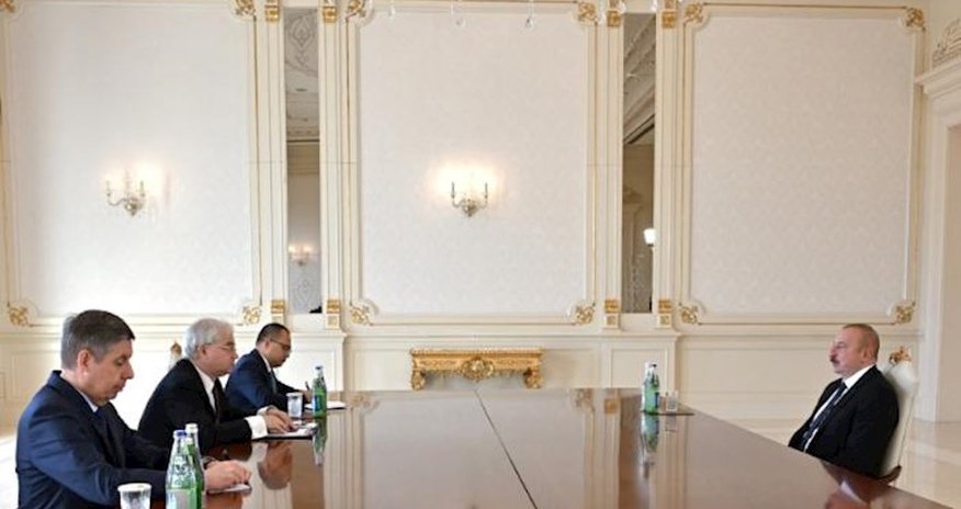 Prezident Rusiya XİN nümayəndəsini qəbul etdi Prezident Rusiya XİN nümayəndəsini qəbul etdi