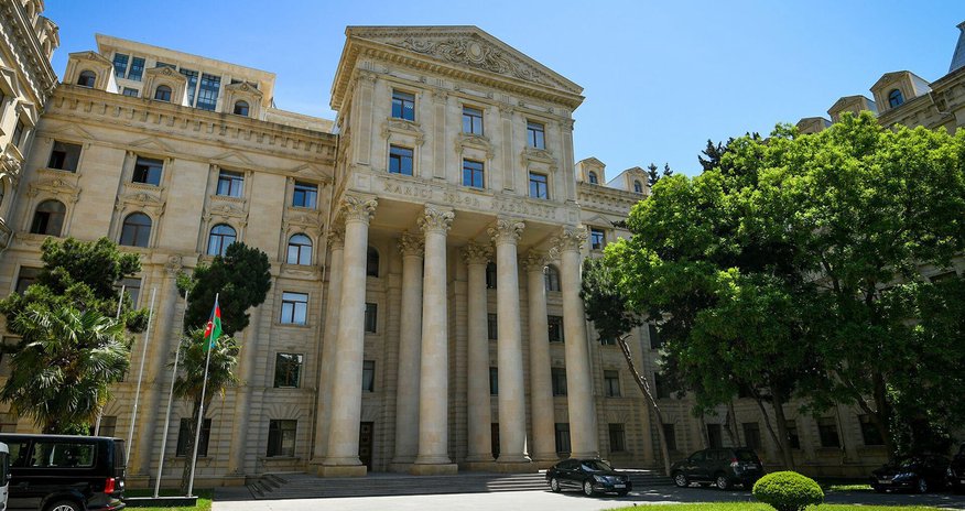 Azərbaycan XİN Ukraynanın bir sıra ərazilərində keçirilmiş qondarma “seçkilərə” dair bəyanat yayıb