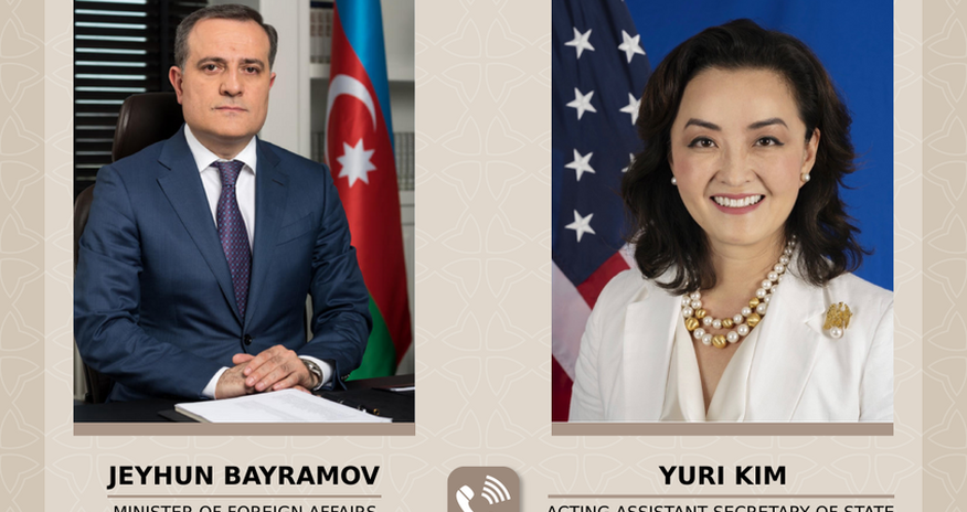 Ceyhun Bayramov və Yuri Kim arasında telefon danışığı olub Ceyhun Bayramov və Yuri Kim arasında telefon danışığı olub