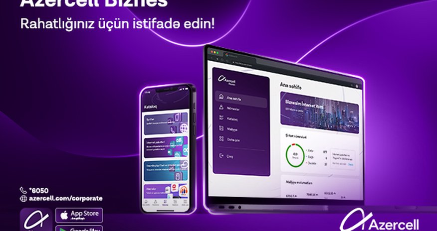 “Azercell Biznes” tətbiqi artıq “AppStore” və “Google Play”də! “Azercell Biznes” tətbiqi artıq “AppStore” və “Google Play”də!