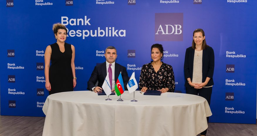 Asiya İnkişaf Bankı və Bank Respublika arasında iri həcmli kredit sazişi imzalandı Asiya İnkişaf Bankı və Bank Respublika arasında iri həcmli kredit sazişi imzalandı