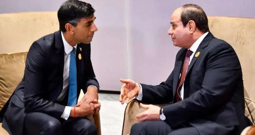 UK PM Sunak speaks to Egyptian president on Gaza border crossing UK PM Sunak speaks to Egyptian president on Gaza border crossing