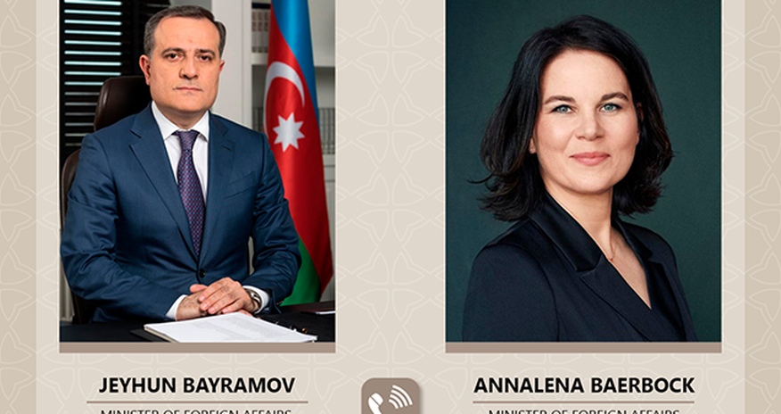 Ceyhun Bayramov almaniyalı həmkarı ilə Azərbaycan-Ermənistan sülh prosesini müzakirə edib Ceyhun Bayramov almaniyalı həmkarı ilə Azərbaycan-Ermənistan sülh prosesini müzakirə edib
