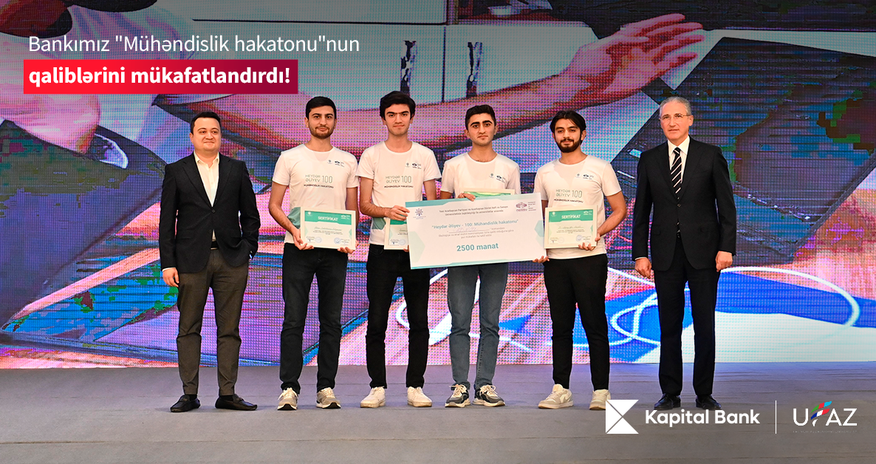 Winners Unveiled for “Heydar Aliyev: 100 Engineering Hackathon” Winners Unveiled for “Heydar Aliyev: 100 Engineering Hackathon”