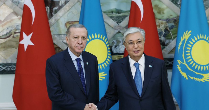 Erdogan meets with Tokayev Erdogan meets with Tokayev