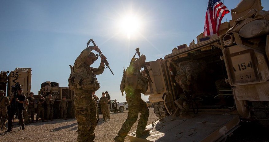 Военная база США на западе Ирака подверглась обстрелу Военная база США на западе Ирака подверглась обстрелу