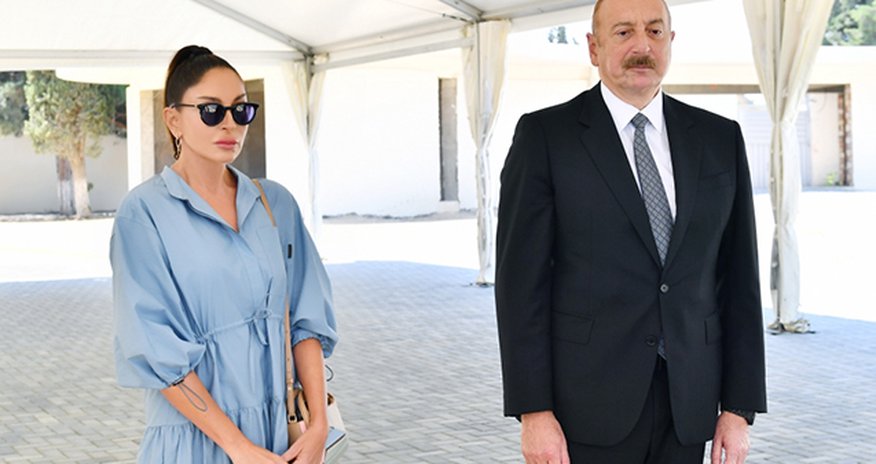 Prezident və xanımı İsmayıllıda açılışa qatılıb Prezident və xanımı İsmayıllıda açılışa qatılıb