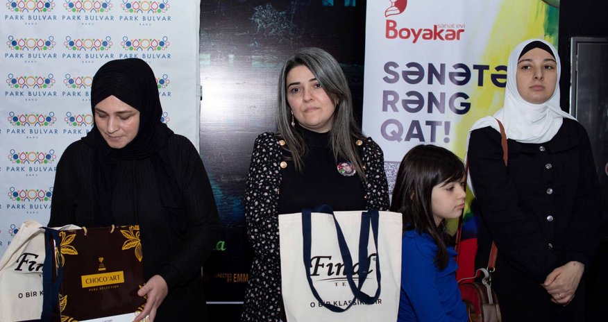 Final çay markası şəhid xanımları üçün təşkil olunan layihəni dəstəklədi Final çay markası şəhid xanımları üçün təşkil olunan layihəni dəstəklədi