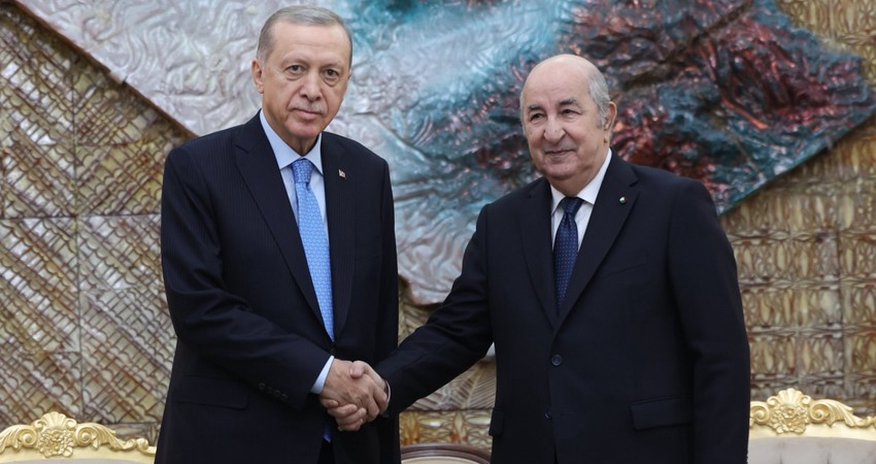 Erdogan meets with President of Algeria Erdogan meets with President of Algeria