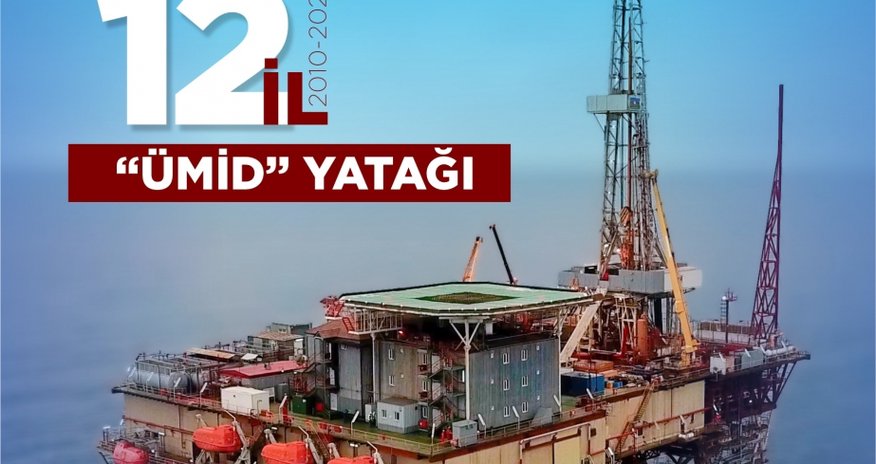 "Ümid" yatağından hasil edilən qaz və kondensatın həcmi açıqlanıb "Ümid" yatağından hasil edilən qaz və kondensatın həcmi açıqlanıb