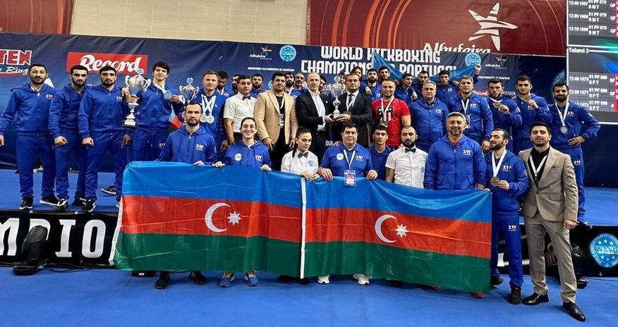 Azərbaycan kikboksçuları dünya çempionatında rekorda imza atıblar Azərbaycan kikboksçuları dünya çempionatında rekorda imza atıblar