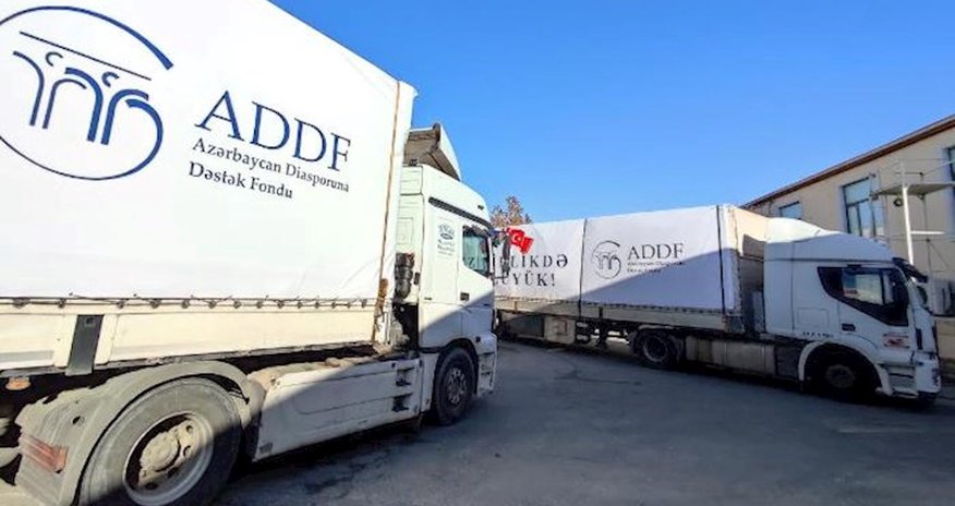 Azərbaycandan Türkiyəyə humanitar yardım göndərilib Azərbaycandan Türkiyəyə humanitar yardım göndərilib