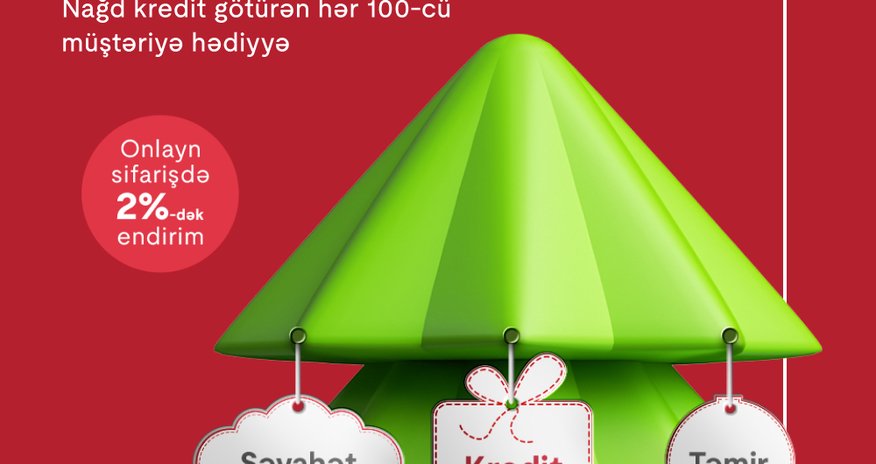 Kapital Bank continues its private cash loan campaign for the new year Kapital Bank continues its private cash loan campaign for the new year