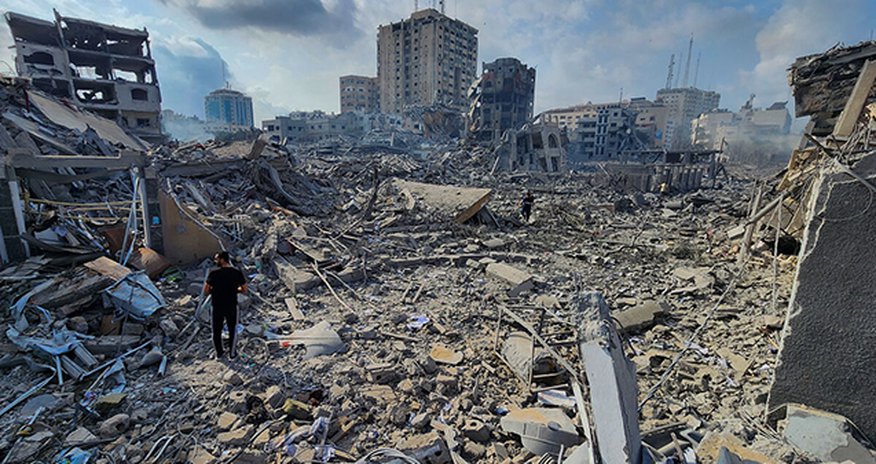 Qəzzada ölənlərin sayı 21 mini ötüb Qəzzada ölənlərin sayı 21 mini ötüb