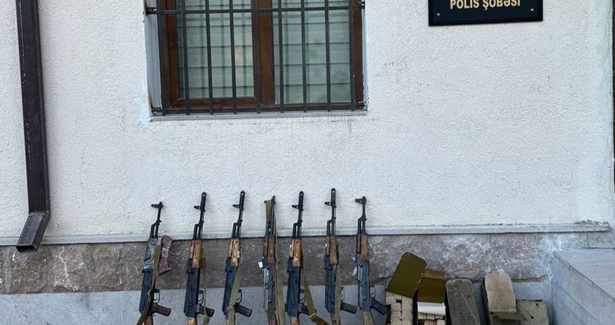 В Ходжавенде обнаружены оружие и боеприпасы В Ходжавенде обнаружены оружие и боеприпасы
