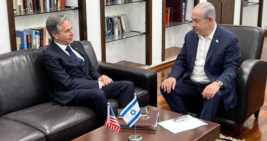 Blinken meets with Netanyahu Blinken meets with Netanyahu