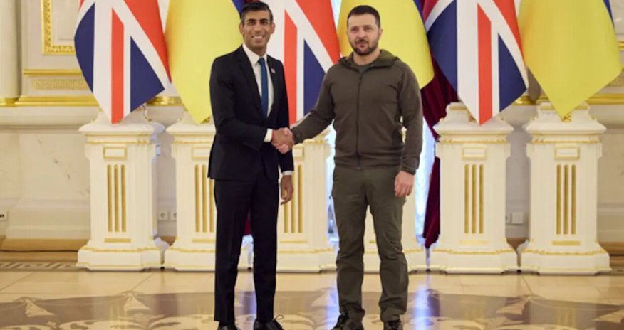 UK and Ukraine sign security agreement UK and Ukraine sign security agreement