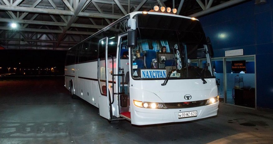Автобусные рейсы Баку-Нахчыван отложены Автобусные рейсы Баку-Нахчыван отложены