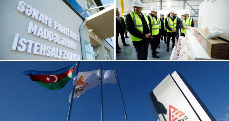 Partlayıcı maddə istehsal edilən zavoda 15 milyon manat sərmaye qoyulub Partlayıcı maddə istehsal edilən zavoda 15 milyon manat sərmaye qoyulub